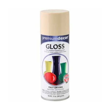 General Paint Spray Paint, Almond, Gloss, 12 oz 792413